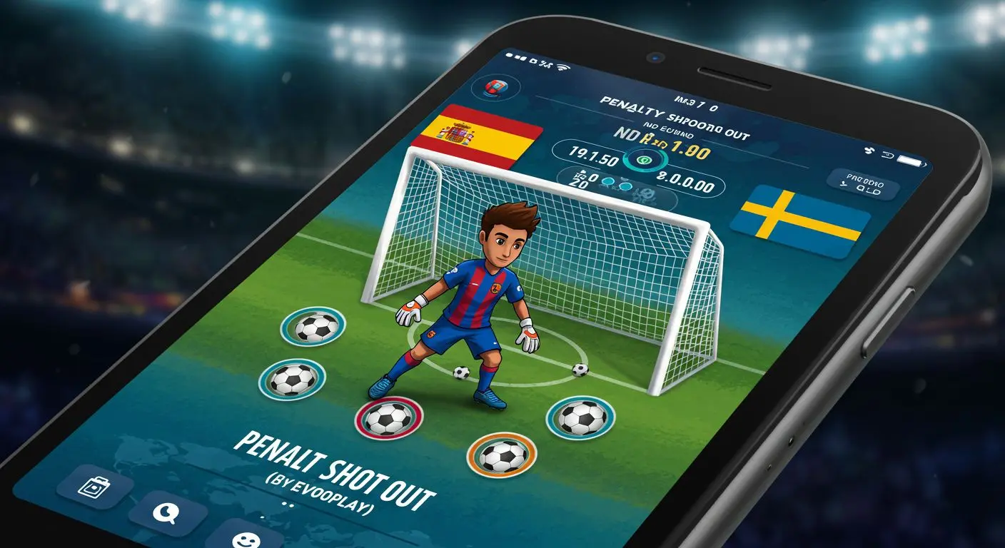 App penalty shootout
